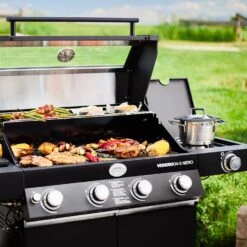 Rösle Gasgrill Videro G4-S Vario+ Nero Matt-schwarz - Modell 2023 -Bbq Discounter Roesle Videro G4 S Vario NERO matt schwarz Grillflaeche