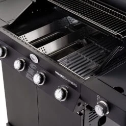 Rösle Gasgrill BBQ-Station Videro G4-S Vario+ Nero Schwarz - Modell 2023 - SMART Deal Inkl. Grillfürst Grill Control + Abdeckhaube Und Grillplatte 28 Rösle Gasgrill BBQ-Station Videro G4-S Vario+ Nero Schwarz - Modell 2023 - SMART Deal Inkl. Grillfürst Grill Control + Abdeckhaube Und Grillplatte -Bbq Discounter Roesle Videro G4 S Vario NERO matt schwarz Gusseisenroste 3
