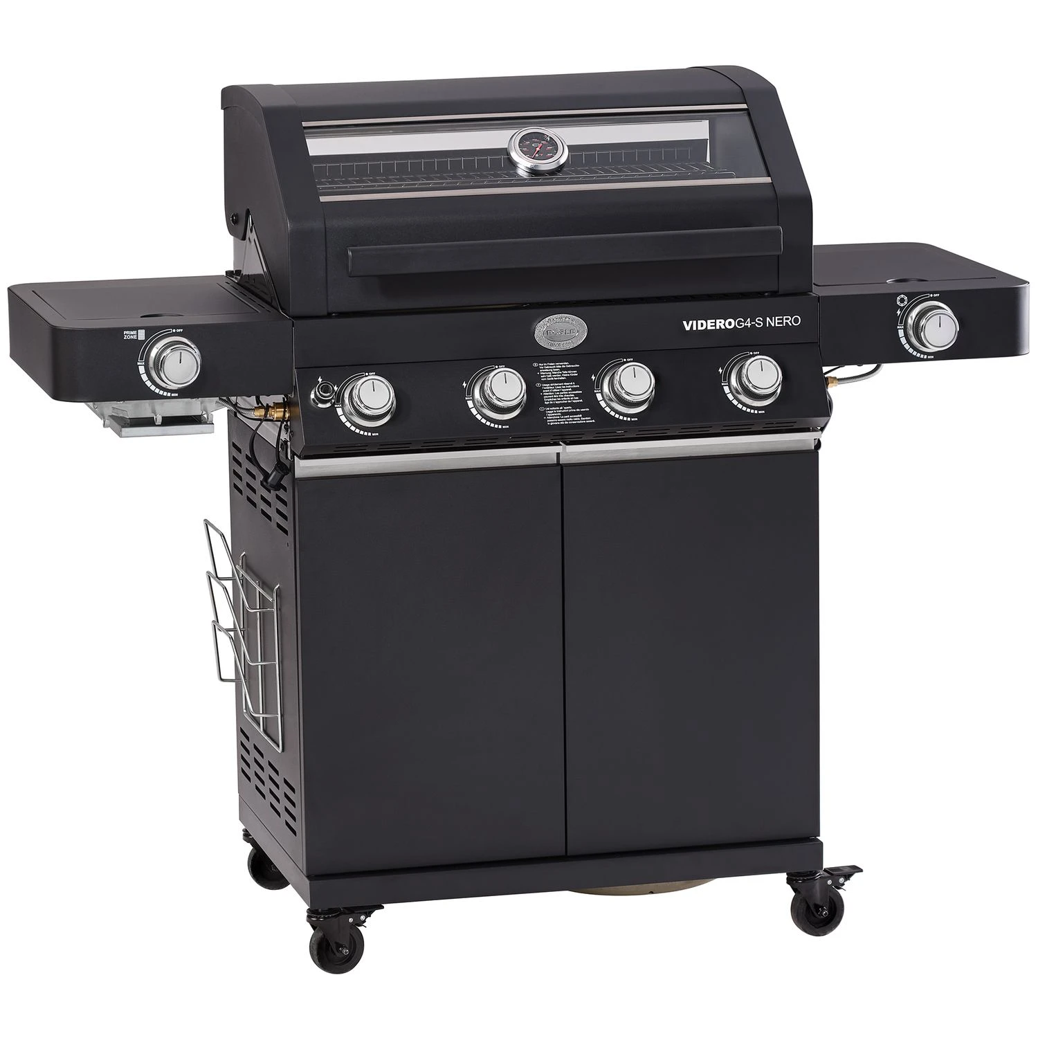Rösle Gasgrill BBQ-Station Videro G4-S Vario+ Nero Schwarz - Modell 2023 - SMART Deal Inkl. Grillfürst Grill Control 1 Rösle Gasgrill BBQ-Station Videro G4-S Vario+ Nero Schwarz - Modell 2023 - SMART Deal Inkl. Grillfürst Grill Control