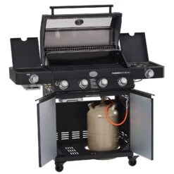 Rösle Gasgrill BBQ-Station Videro G4-S Vario+ Nero Schwarz - Modell 2023 - SMART Deal Inkl. Grillfürst Grill Control 17 Rösle Gasgrill BBQ-Station Videro G4-S Vario+ Nero Schwarz - Modell 2023 - SMART Deal Inkl. Grillfürst Grill Control -Bbq Discounter Roesle Videro G4 S Vario NERO matt schwarz offen 1
