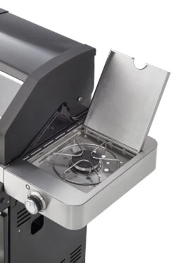 Rösle Gasgrill Videro G3 Schwarz - Modell 2023 Inkl. Abdeckhaube -Bbq Discounter Roesle Videro Gas Grillstation Seitenkocher 2