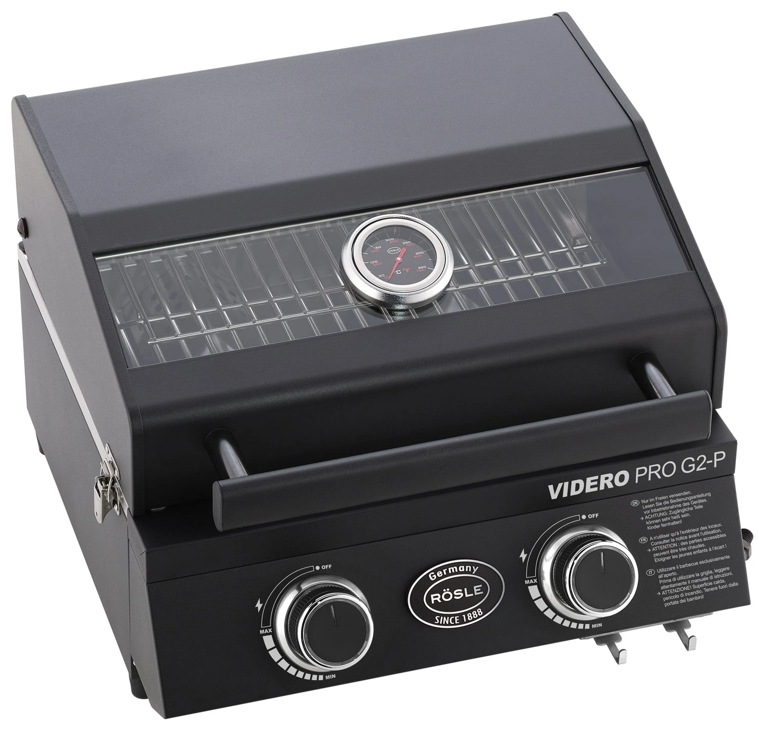 Rösle Gasgrill Videro Pro G2-P Campinggrill 1 Rösle Gasgrill Videro Pro G2-P Campinggrill