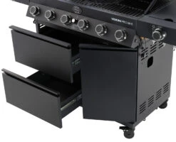 Rösle Gasgrill Videro Pro G6-S Vario+ Mattschwarz - Modell 2023 -Bbq Discounter Roesle Videro Pro G6 S Gasgrill Unterschrank