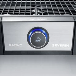 Severin Elektro Tischgrill SENOA Digital Boost - Boost Zone 500°C - 3.000 W -Bbq Discounter Severin Elektrogrill Senoa pg8114 schalter 5