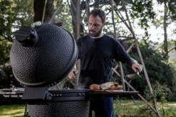 The Bastard Keramikgrill Urban XL - Complete - Schwarz Matt - Modell 2023 -Bbq Discounter The Bastard Keramikgrill Urban XL Deckelscharnier