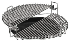 The Bastard Keramikgrill VX Large - Complete - Schwarz Matt - Modell 2023 -Bbq Discounter The Bastard Multilevel Cooking System Large Setter Hitzedeflektor 1