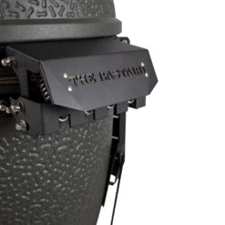 The Bastard Keramikgrill VX Large - Complete - Schwarz Matt - Modell 2023 -Bbq Discounter The Bastard VX Large Detail Deckelschanier 1