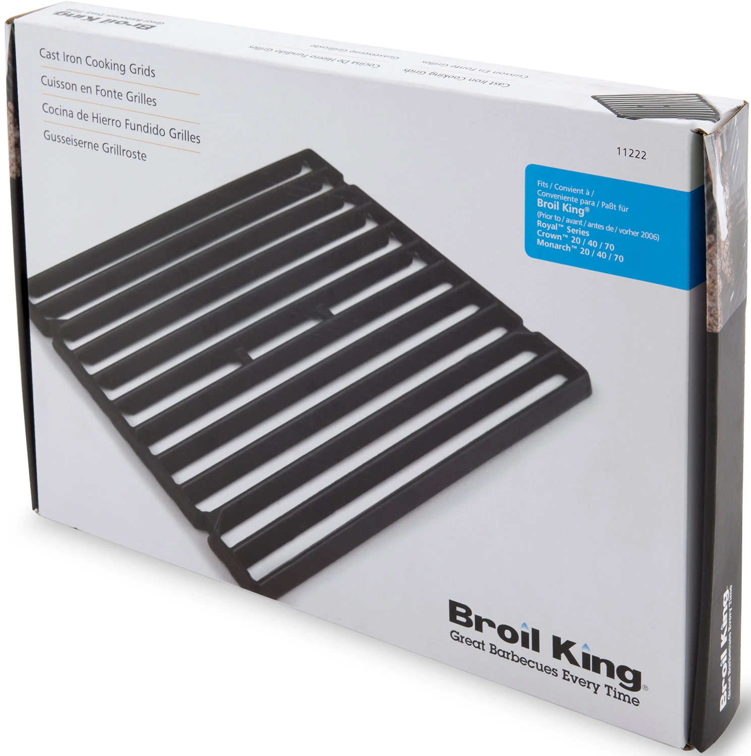 Broil King Ersatzteil: Gussroste Monarch / Royal - 2er Set 1 Broil King Ersatzteil: Gussroste Monarch / Royal - 2er Set
