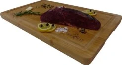 Grillfürst Bambus Schneidebrett Groß 50 X 30 Cm Bambus -Bbq Discounter grillfuerst schneidbrett bambus gross