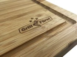 Grillfürst Bambus Schneidebrett Groß 50 X 30 Cm Bambus -Bbq Discounter grillfuerst schneidebrett gross logo