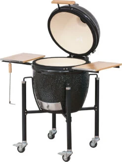 Monolith Grill Basic - MIT Gestell Und Seitentischen -Bbq Discounter monolith classic basic offen 201000 black