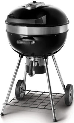 Napoleon Prestige Pro 825-3 Edelstahl Gasgrill Inkl. Drehspieß Und Bodenbeleuchtung + Gratis Napoleon Holzkohlegrill Kugelgrill Ø 57cm