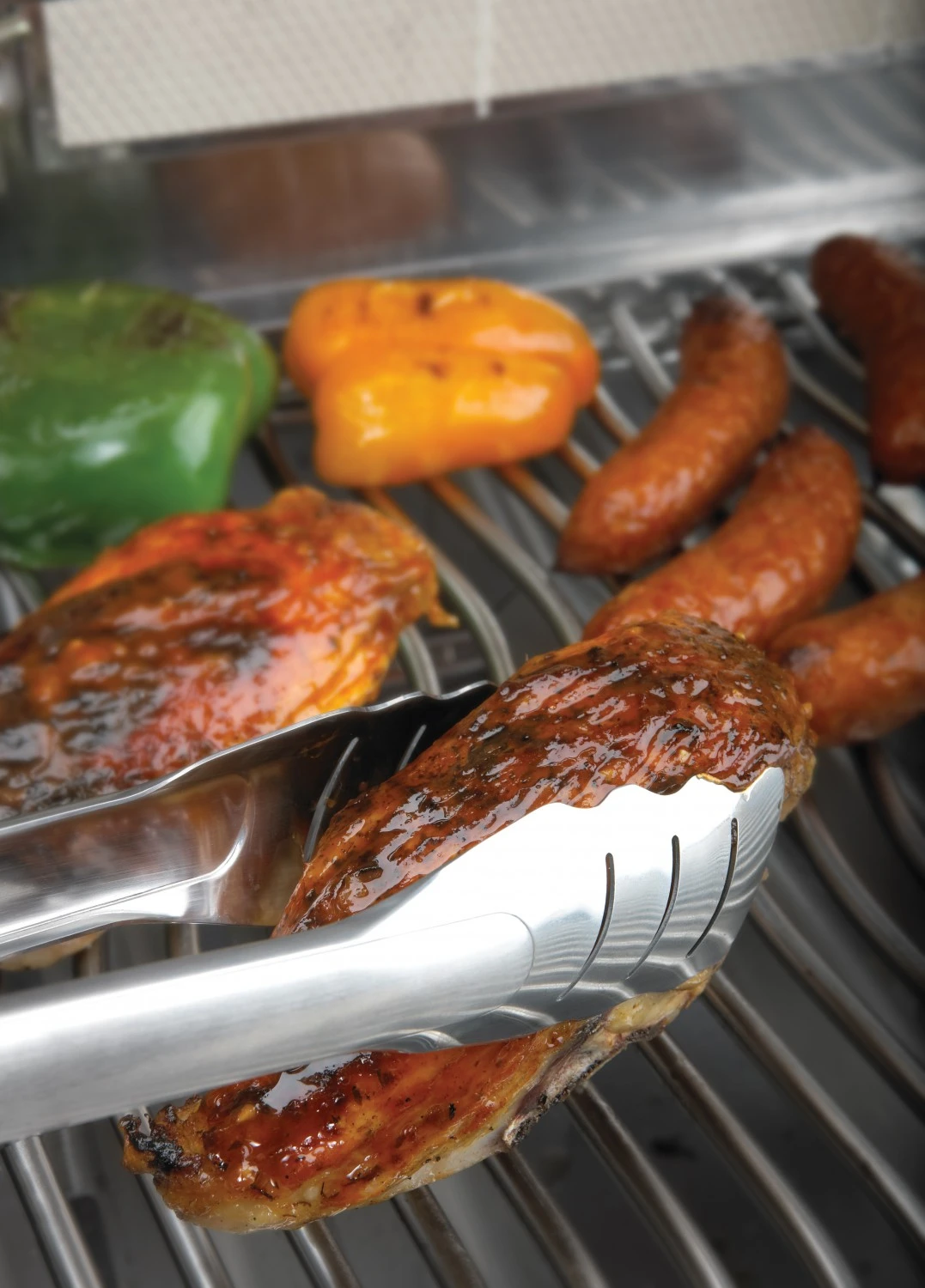 Napoleon PRO Edelstahl Grillzange "Easy Locking" 38 Cm 2 Napoleon PRO Edelstahl Grillzange "Easy Locking" 38 Cm – Bild 2