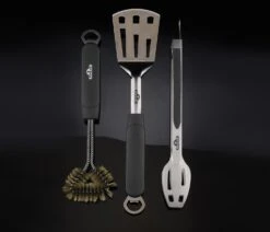 Napoleon 3-teiliges TravelQ Grillbesteck -Bbq Discounter napoleon travelq besteck 3tlg 70024 d