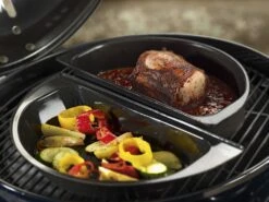 Outdoorchef Gourmet Halbmond Kochset / Grillschalen Porzellanemailliert / 2 Teilig -Bbq Discounter outdoorchef gourmet halbmond 18 211 72 d