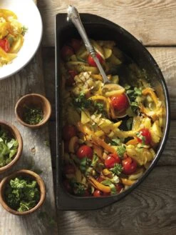 Outdoorchef Gourmet Halbmond Kochset / Grillschalen Porzellanemailliert / 2 Teilig -Bbq Discounter outdoorchef gourmet halbmond 18 211 72 e