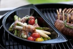 Outdoorchef Gourmet Halbmond Kochset / Grillschalen Porzellanemailliert / 2 Teilig -Bbq Discounter outdoorchef gourmet halbmond 18 211 72 h