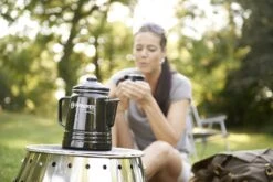 Petromax Tee- Und Kaffee-Perkolator / Schwarz Emailliert (1,3 Liter) -Bbq Discounter petromax perkomax atago per 9 s