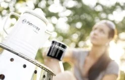 Petromax Tee- Und Kaffee-Perkolator / Weiß Emailliert (1,3 Liter) -Bbq Discounter petromax perkomax atago per 9 w